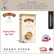 【Caffe Cartel】 Baileys Original Irish Cream Coffee Pods Capsules (Nespresso Compatible)