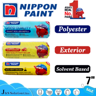 NIPPON PAINT 7" Roller Refill | Exterior | Interior | Polyester | Roller Cat | Bulu Cat |