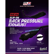 ( SLIP ON ) UMA RACING BACK PRESSURE 32MM ( inlet 28mm ) LC135 LC 135 NEW RS150 RSX 32-35-32 EXHAUST
