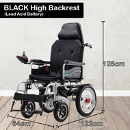 Electric Wheelchair Kerusi Roda Elektrik Lightweight Foldable Travel Transport Auto Motor Wheelchair