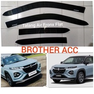 SUZUKI Gutter Fronx Flat side visorSUZUKI Fronx 2025SUZUKI