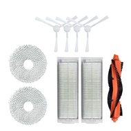 Roller brushes + Side Brush + HEPA Filter/Mop Cloth Compatible with Xiaomi Mijia X20 C101 Robot Vacuum Cleaner