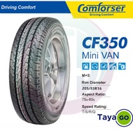 Comforser CF350 LT 205/85R16 117/115L Tyre for mini Van Bus lorry 4800kg hino mitsubushi isuzu maxus