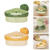 CON Suction Cup Sink Strainer Vegetable Washer ABS Durable Kitchen Drain Basket