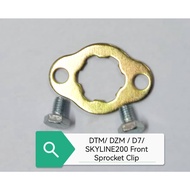Demak DTM150 / DTM200 / DZM / D7 / Skyline 200 Front Sprocket Clip and Screw