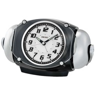 [Powermatic] Seiko QHK043K Super Loud Bell Black Quiet Sweep Alarm Clock