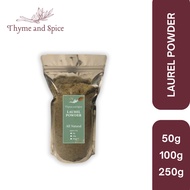 [POUCH] Laurel Powder/Bay leaves/Bay Leaf POWDER 50G 100G 250G - CC THYME AND SPICE