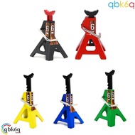 QBK6Q Simulation Jack Stands, Model Parts Lift Pair Rack Metal Jack Stands, 3 Ton 6 Ton Decoration T