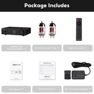 AIYIMA หลอดปรีแอมป์สุญญากาศ T20 ECC83พรีแอมป์ RCA XLR อินพุต HiFi สเตอริโอ DAC AMP 12V เอาต์พุตทริกเ