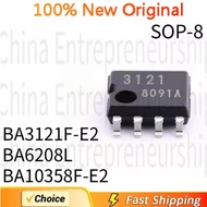 5PCS SOP-8 BA3121F-E2 BA3121 BA6208L BA6208 BA10358F-E2 SOP-8 SMD IC CHIP 100%Quality Original/Quick