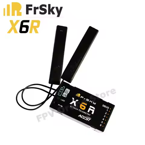 FrSky X6R 2.4G 16CH SBUS Receiver PCB Antenna Smart Port Data Return for Taranis X9D Jumper T16 T18