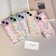 Blessing Illustration Anti Crack Flower Case hp Infinix hot 60i Smart 9 Note 50 Pro I 40 Pro7630 Pro