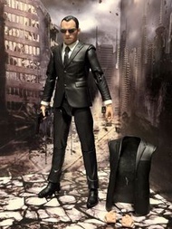 閃回1/12Matrix Agent Smith 人偶連配件