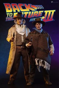 Hot Toys mms616 & mms617 Back to the Future III Marty McFly & Doc Brown 回到未來 第三集 1/6 Figure Marvel A