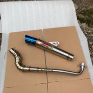 Daeng sai4 Exhaust Racing Ex5 wave 100 wave 110 Kriss 100 C70 C90 SRI 110 Lagenda Fi Dash