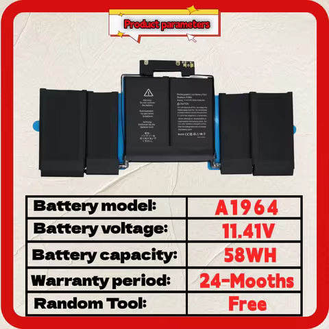 Wholesale And Retail❗❗❗ A1964 Battery For Apple MacBook Pro A1989 13" (2018/2019) A2251 (2020) EMC32