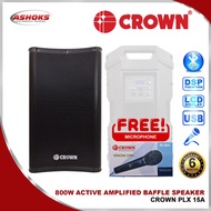 ♞,♘Crown PLX 15A Speaker / Amplified Baffle / Active Speaker / 800W / Original Crown