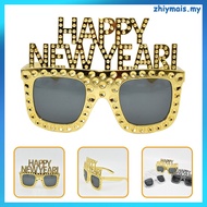 Glasses New Years Eve Happy Yearparty Novelty Eyewear Women Funky  zhiymais