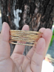 (Có Video) Bộ Ximen Trúc 07 chiếc Mạ Vàng 18K Cao Cấp Rất Bền Dành Cho Chị Em Đeo Hằng Ngày Tiệc Cướ