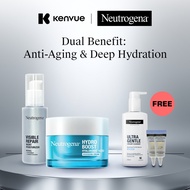 [Bundle of 5] Neutrogena Visible Repair Retinol Anti-aging Day & Hydro Boost Night Moisturiser Cream