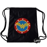 Mesh Bag Women'swonder Gal Gadot DC Comics Backpack Lopez Superhero Drawstringbag/