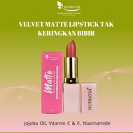 NURRAYSA Velvet Matte Lipstick tahan lama tak kering xhitam lipmatte hydrating glossy nude