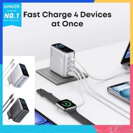 🌟全新行貨🌟Anker - B2697 / A2697 (2色) 140W GaN PD Charger 4輸出 + USB-C 線套裝 TYPE C USB-A充電器 氮化鎵充電器 USB快速充電器