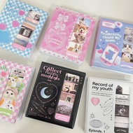 Photobooth album, photostrip photo album, 4cut to protect Korean style idol photo card