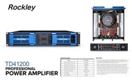 POWER AMPLIFIER ROCKLEY TD 41200 power amplifier rockley td41200