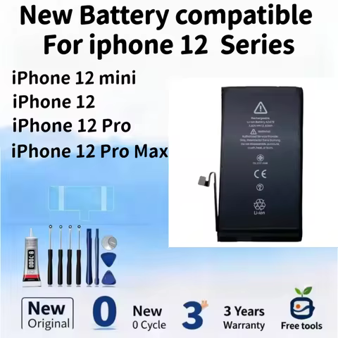 New Battery compatible For iPhone 12 / iPhone 12 mini / iPhone 12 Pro / iPhone 12 Pro Max Mobile Pho