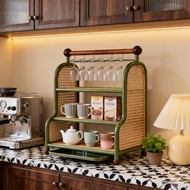 Chinese Home Furnishing Source Factory Desktop Cup Rack High-value Coffee Table Multi-layer Storage 