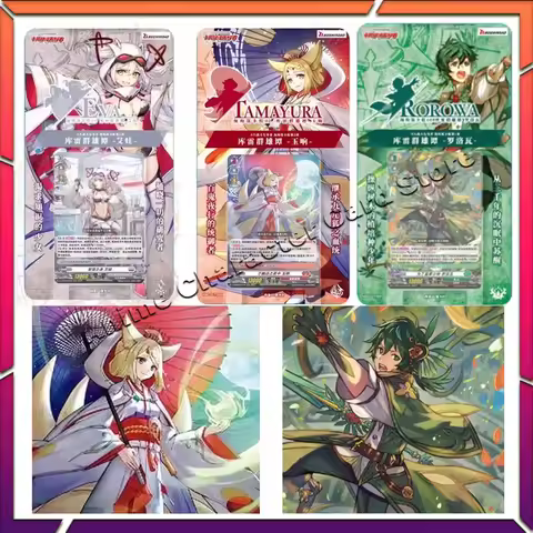 Cardfight!! Vanguard Card Simplified Chinese VG VGC TD Rorowa Tamayura Eva Pre-group Cards Children 