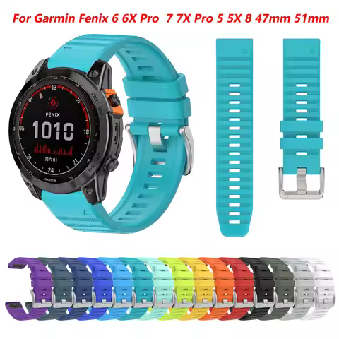 for Fenix 6 6X Pro Bracelet 22 26mm QuickFit Strap for Garmin Fenix 6 6X 7 7X 5 5X 965 Fenix8 Tactix