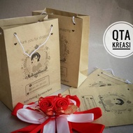 Paper bag 12x5.5x16 cm