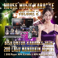 Flashdisk House Music Mandarin Karaoke 2026 Volume 2 Bisa Untuk Karaoke Ada 3 Varian DVD Player Mp4