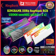 KINGBANK DDR5 Soarblade RGB 32GB(16GB X 2)6000MHz CL30&CL36 UDIMM Desktop Memory Ram