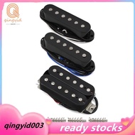 3pcs HSS SSH Electric Guitar Pickups Set Alnico 5 Single Coil -Humbucker Pickup Black 5K+5K+14K