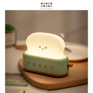 [SG seller] Toast Light Night Lamp Warm White Yellow LED Desk Light