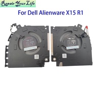 Laptop CPU GPU Cooling Fan For Dell For Alienware X15 R1 082VD4 0V0G61 Cooler Radiator DFS5K22305283