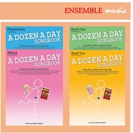 A Dozen A Day Songbook - Preparatory, Mini, Book One, Book Two