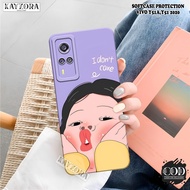HP Latest VIVO Y51A/Y51 2020 Case - KAYZORA - Cartoon Fashion Case - VIVO Y51A/Y51 Casing - Pro Came