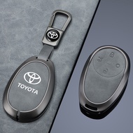 TOYOTA Platinum Car Key Cover, Suitable for TOYOTA bZ/bZ4X/3X/bZ7, Strong Shock-resistant, Premium T