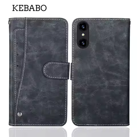 Leather Wallet Logicom AERO LUMA Lunar Smart Five Pro 32 Case Fashion Luxury Customize Cover Phone C