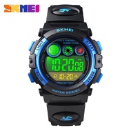 Skmei Casio Waterproof Girls Boys Watch - Green Army 2