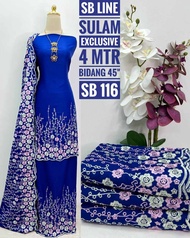 [Available] Kain Pasang SB Line Sulam Exclusive