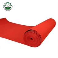 [Whcart] Red Carpet Aisle Runner Practical Walkway Red Carpet 1 Meter Wide Wedding Carpet for Outdoo