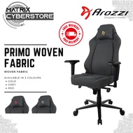 Arozzi Primo Woven Fabric High End Fabric Gaming Chair - Ergonomics, 4D Armrests [Free Delivery & As