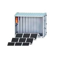 100KW Solar Power Container Solar PV On Grid Solar System with Solar Panel Solar Inverter