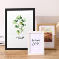 B. b. Simple Photo Frame 20cm Photo Frame 23cm 27cm 33cm a4 Oil Painting Puzzle Frame Wooden Photo W