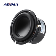 AIYIMA 3 Inch Subwoofer Speaker 4 8 Ohm 25W Small Steel Cannon Audio Sound Speaker High Power Long-stroke Loudspeaker 1Pcs